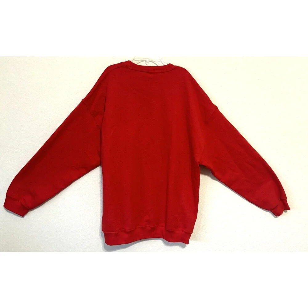 Christmas Sweatshirt Snowtorious Straight Outta North Pole XL Santa Elf Ugly - Picture 2 of 6